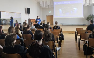 Gimnazija sulaukė svečių iš Klaipėdos universiteto