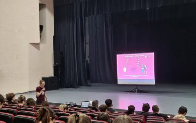 Gimnazijoje viešėjo svečiai iš Vilniaus universiteto