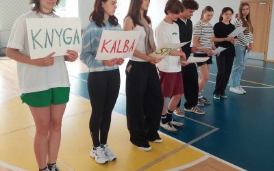 Apie knygnešystę – ne tik literatūros, bet ir fizinio ugdymo pamokose
