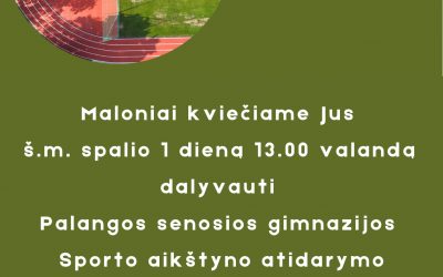 Kviečiame!