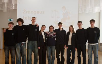 Gimnazistai paminėjo Žmogaus teisių dieną