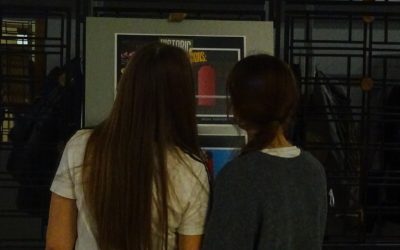 Gimnazijoje atidaryta medijų meno moksleivių paroda