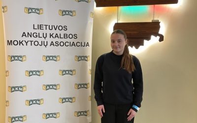 Egilė Kvietkauskas atstovavo Palangai Respublikinėje anglų kalbos olimpiadoje