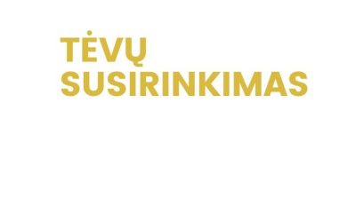 Gimnazistų tėvus kviečiame į susirinkimą gimnazijoje